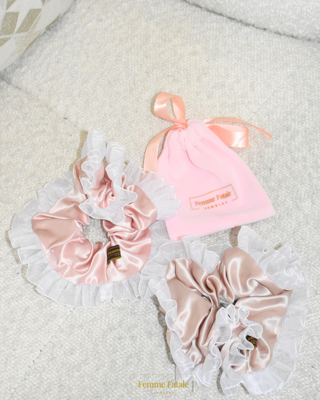 Swan Princess Scrunchies