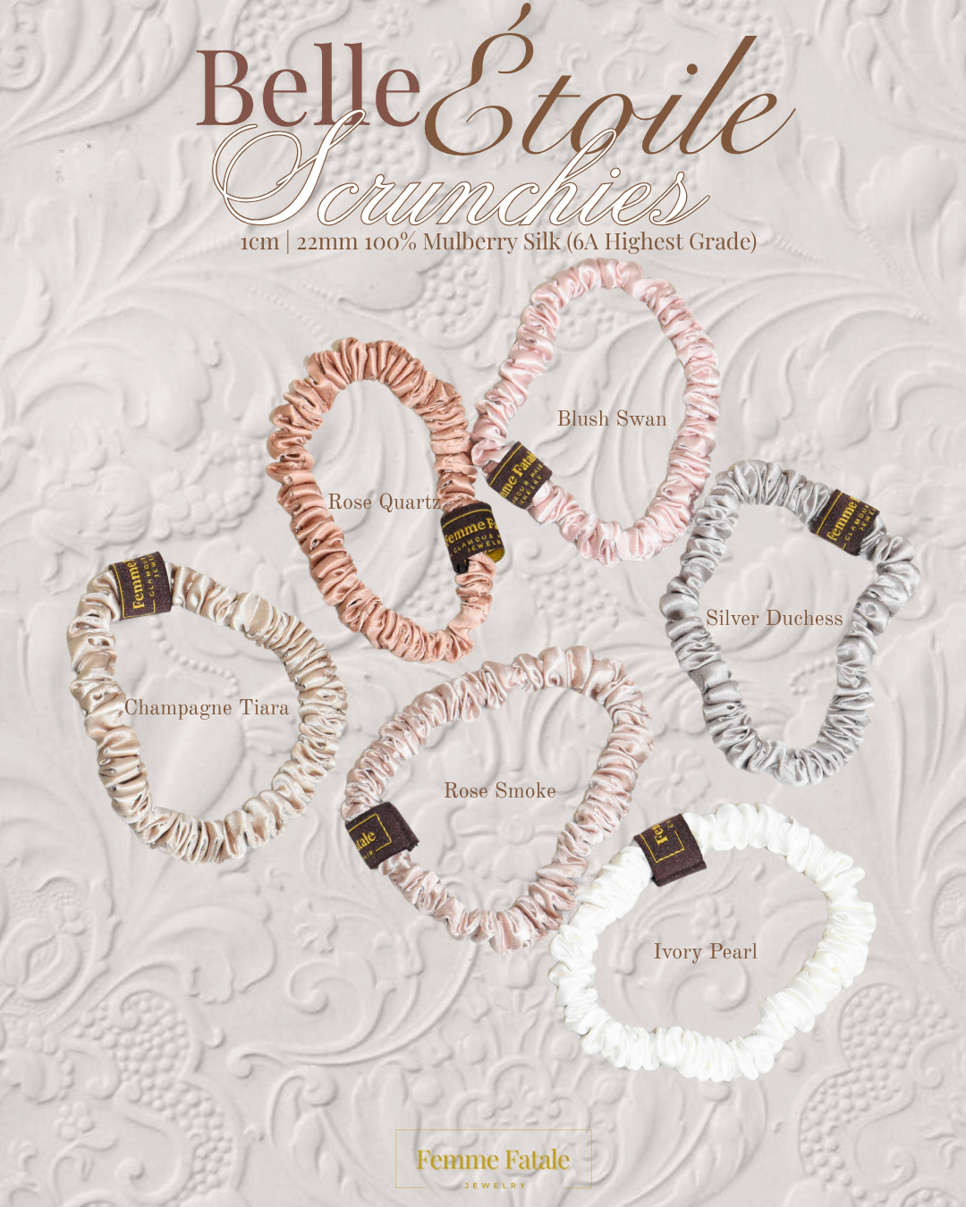 Belle Étoile Scrunchies