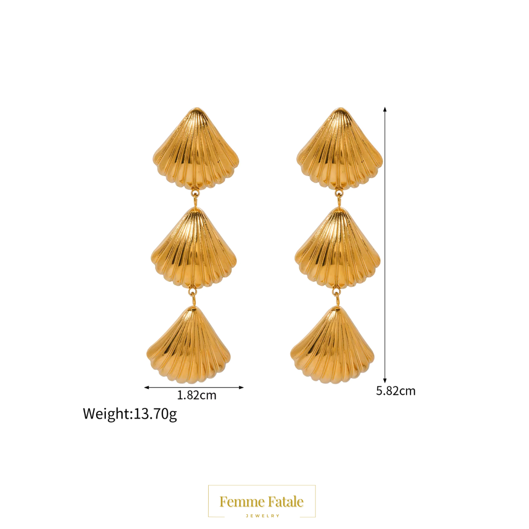 Shellé Drop Earrings
