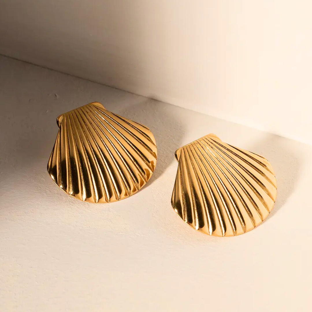 Seashell Stud Earrings