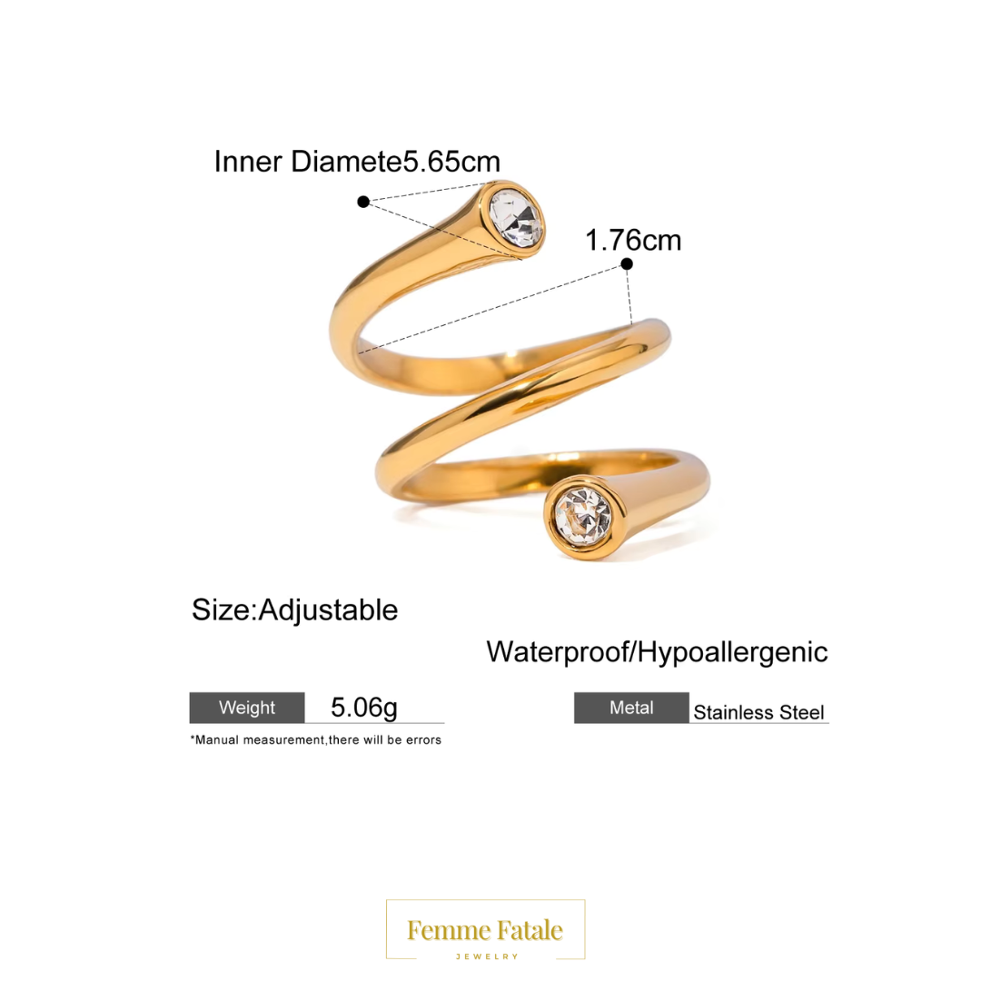 Twila Verta Open Ring