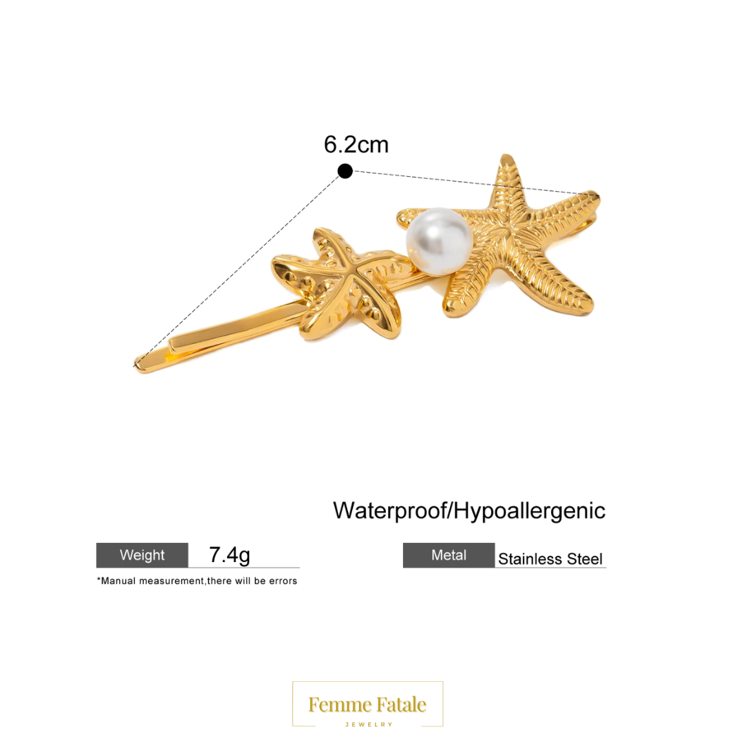 Sea Muse Hair Set Clip and Hairpin