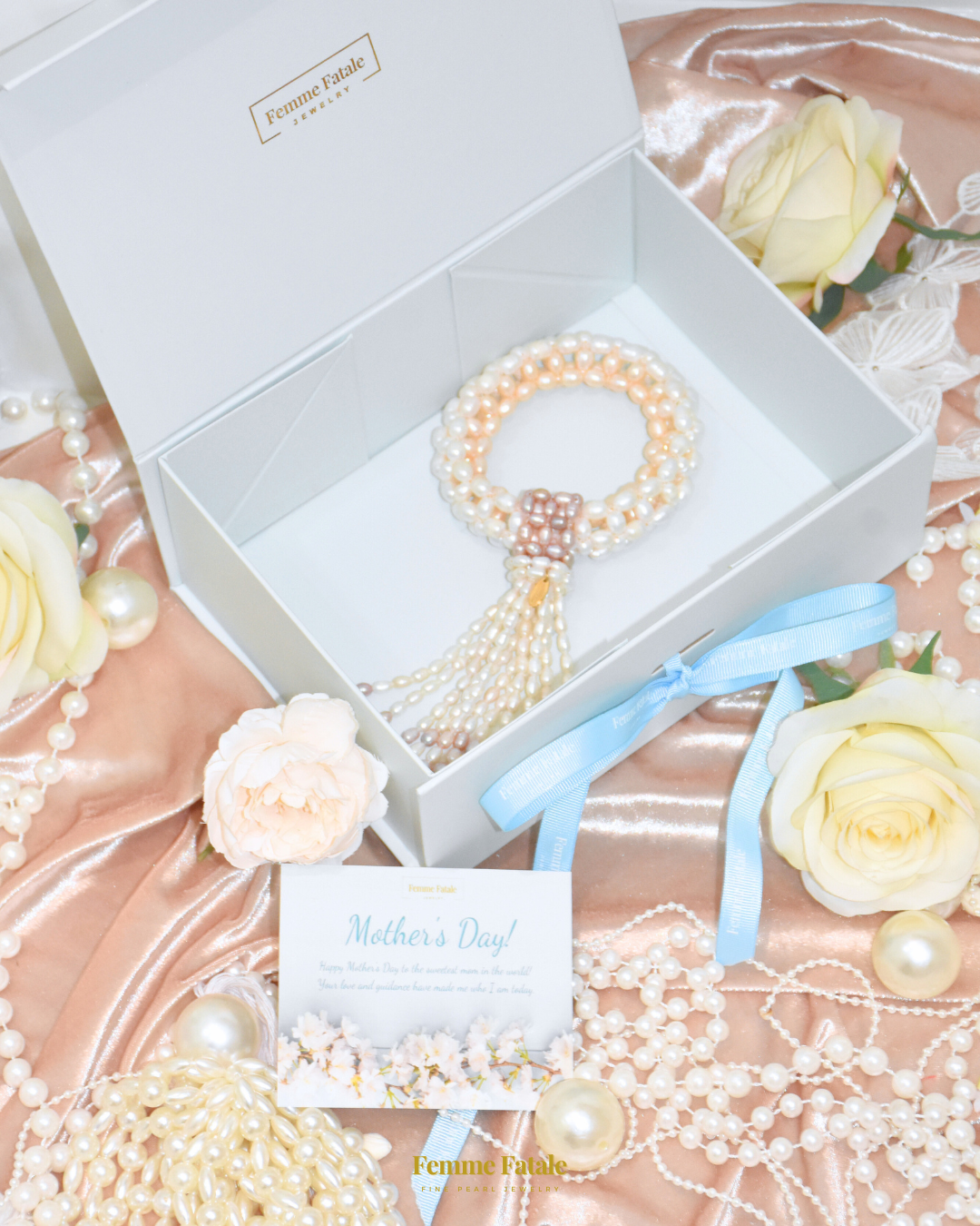 Mali Amour Freshwater Pearl Garland