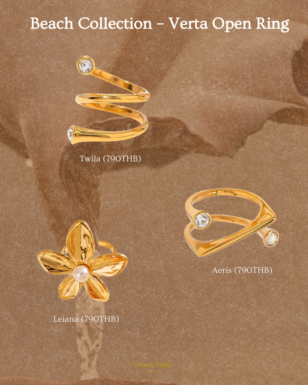Leiana Open Ring