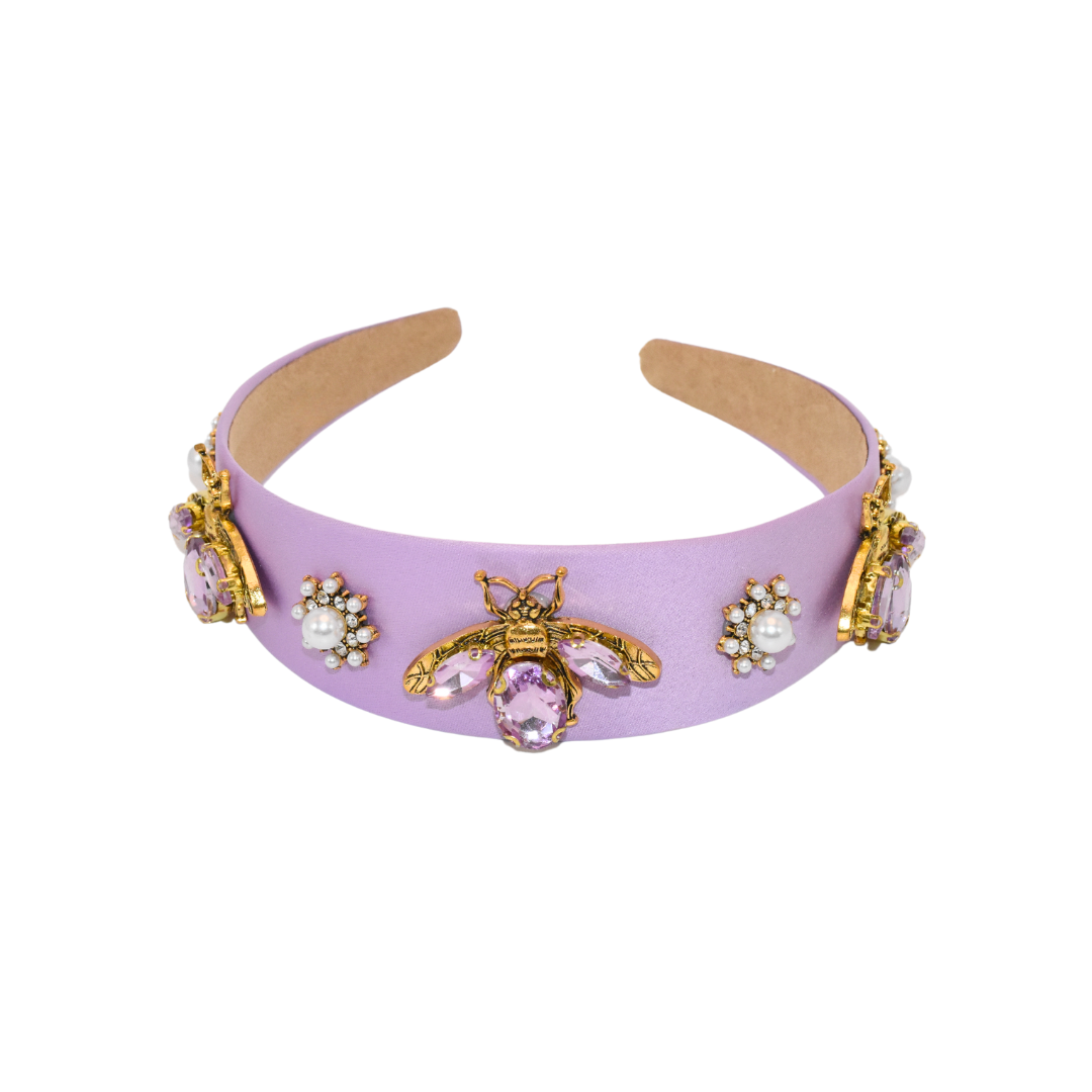 Royal Honeybee Crown Headband