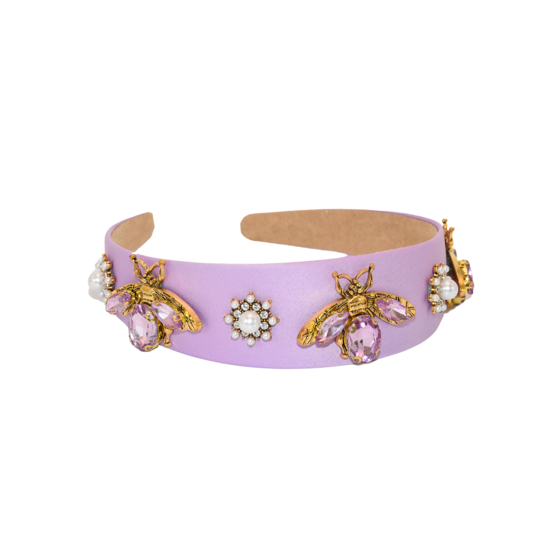 Royal Honeybee Crown Headband