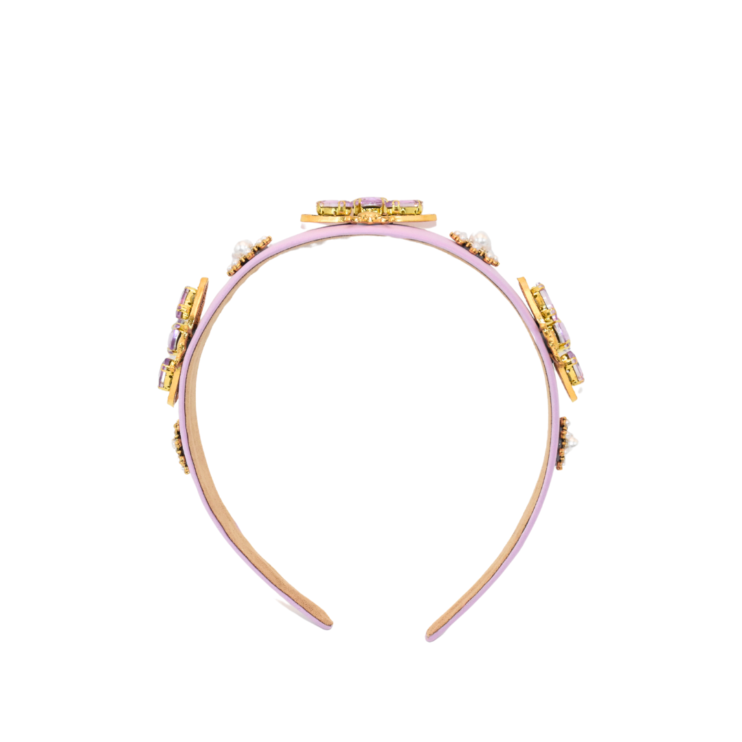Royal Honeybee Crown Headband