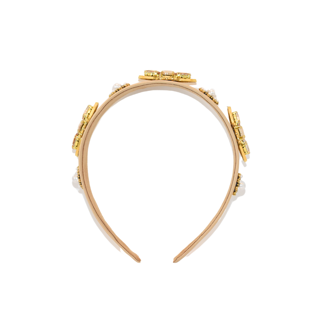 Royal Honeybee Crown Headband