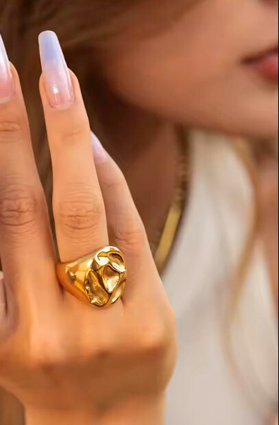 Rebel Rocker Statement Ring