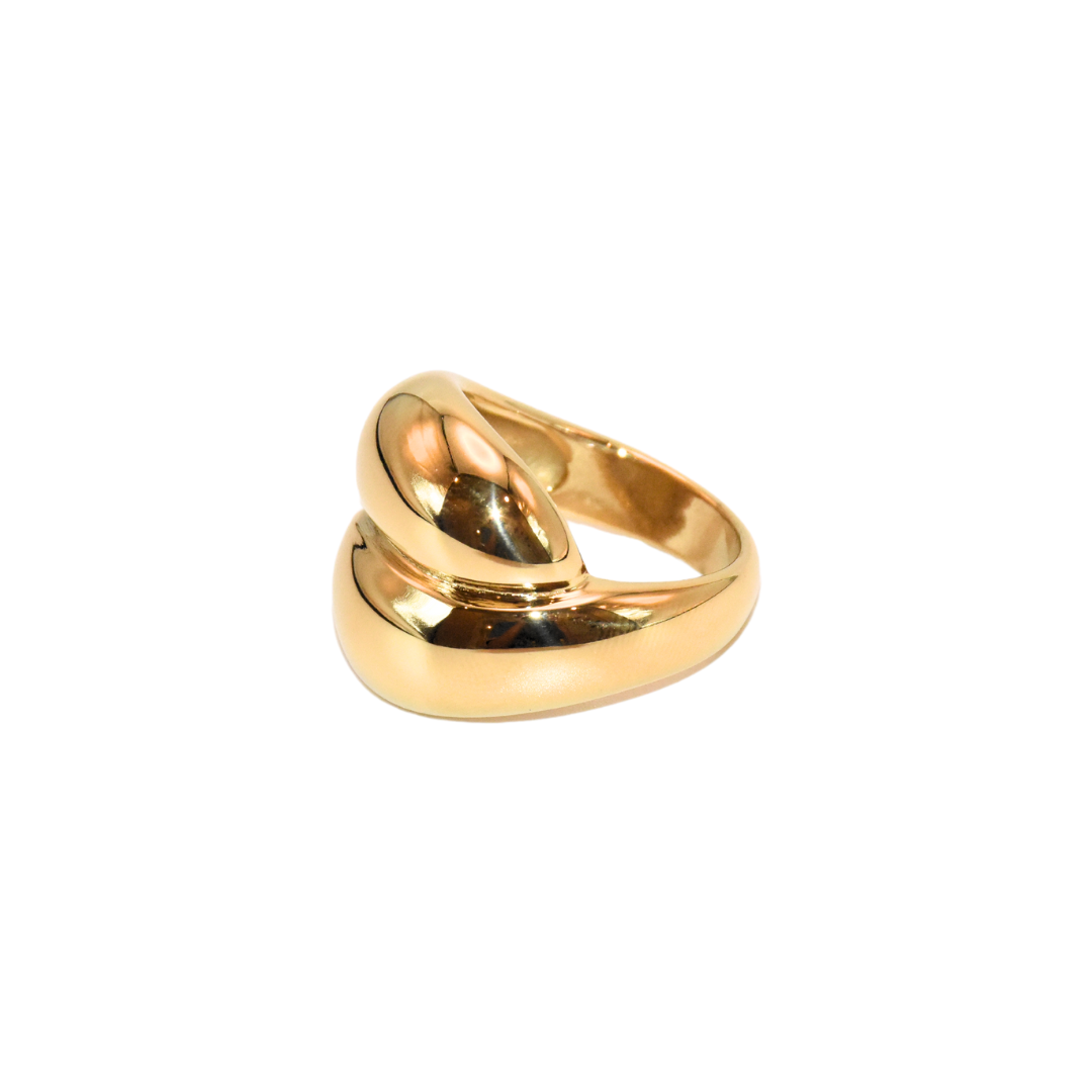Divine Cross Chunky Stackable Ring