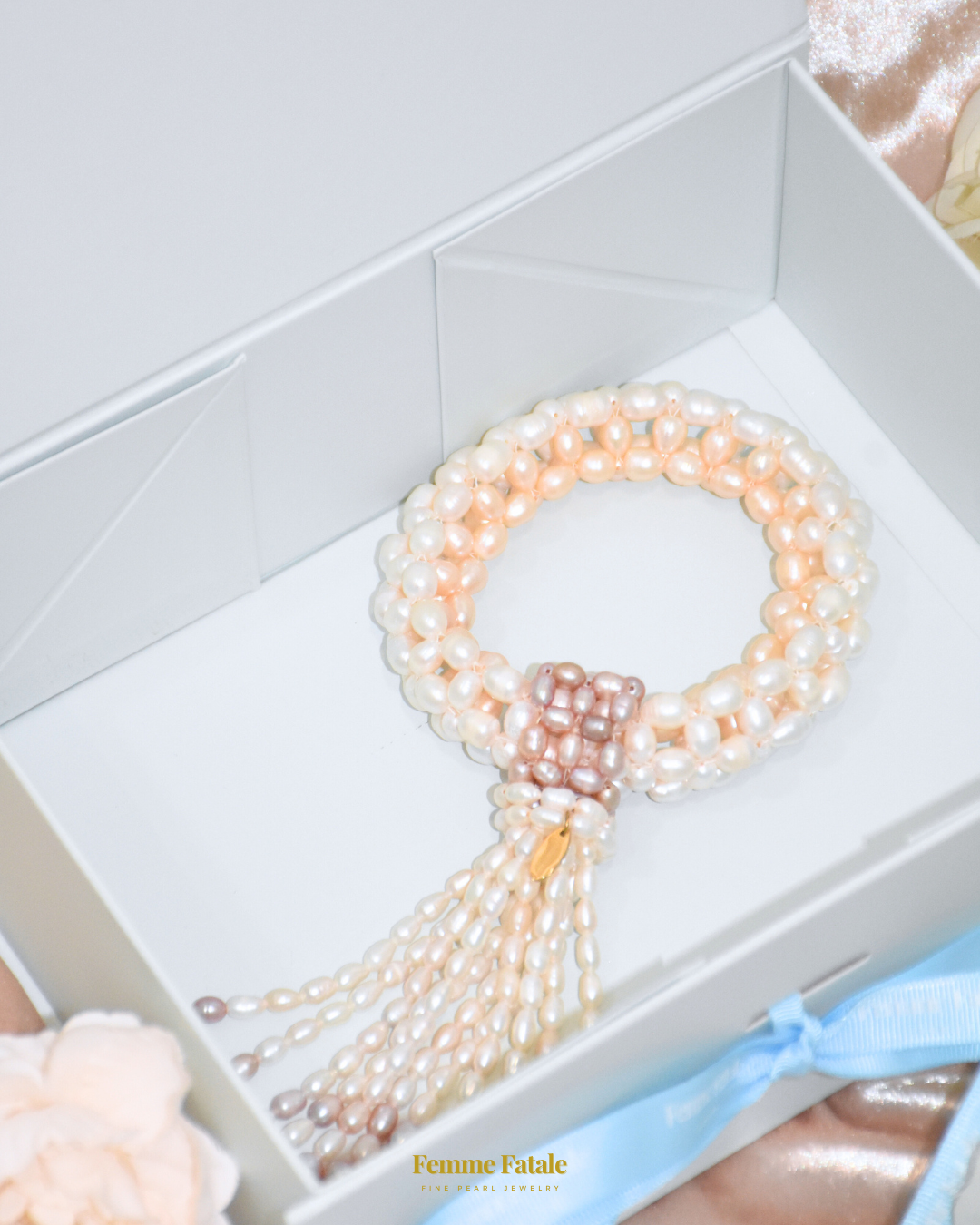 Mali Amour Freshwater Pearl Garland