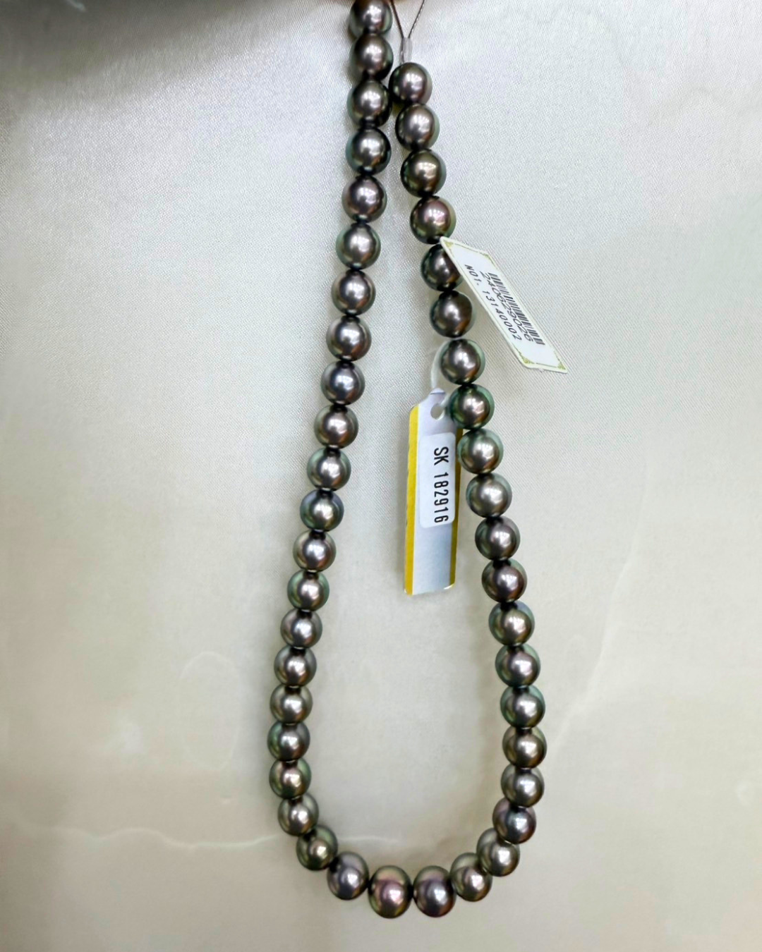5A Tahitian Peacock Round Strand  - With PSL Certificate - Peacock (8.2-10.8mm)