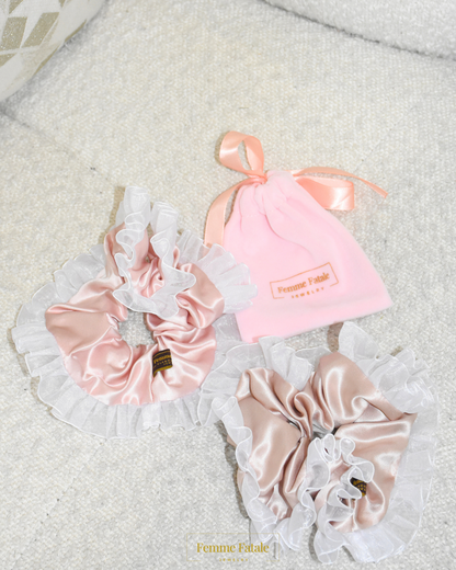 Swan Princess Scrunchies