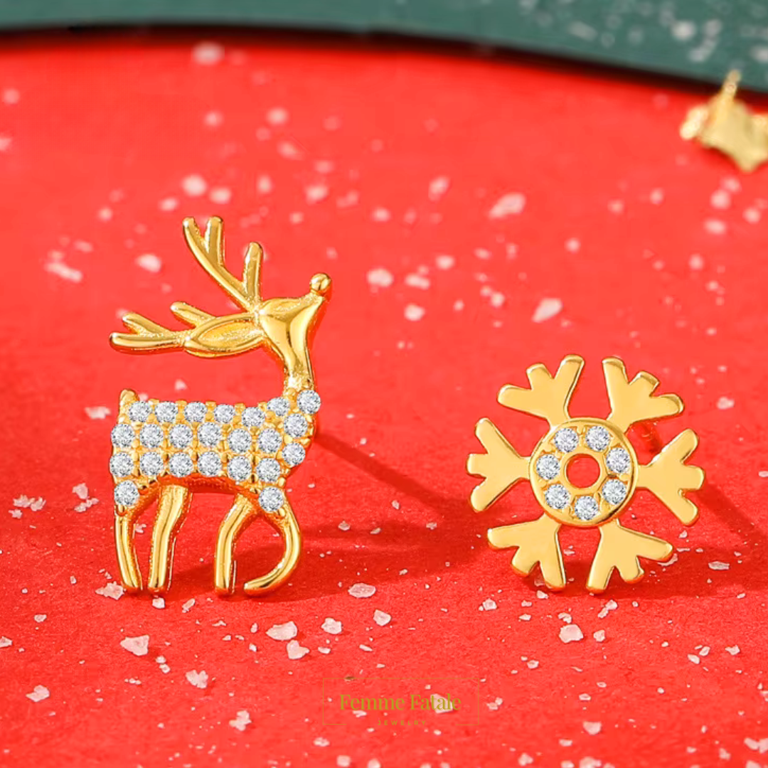 Merry Luxe Winter Earrings Collection