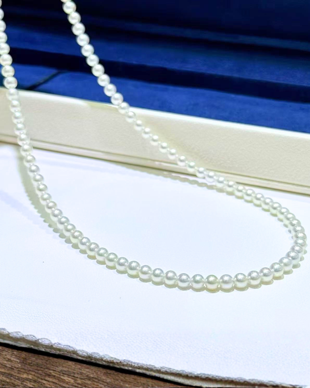 5A Japanese Akoya Round Loose Strand - Baby Akoya - White (3.5-4mm)