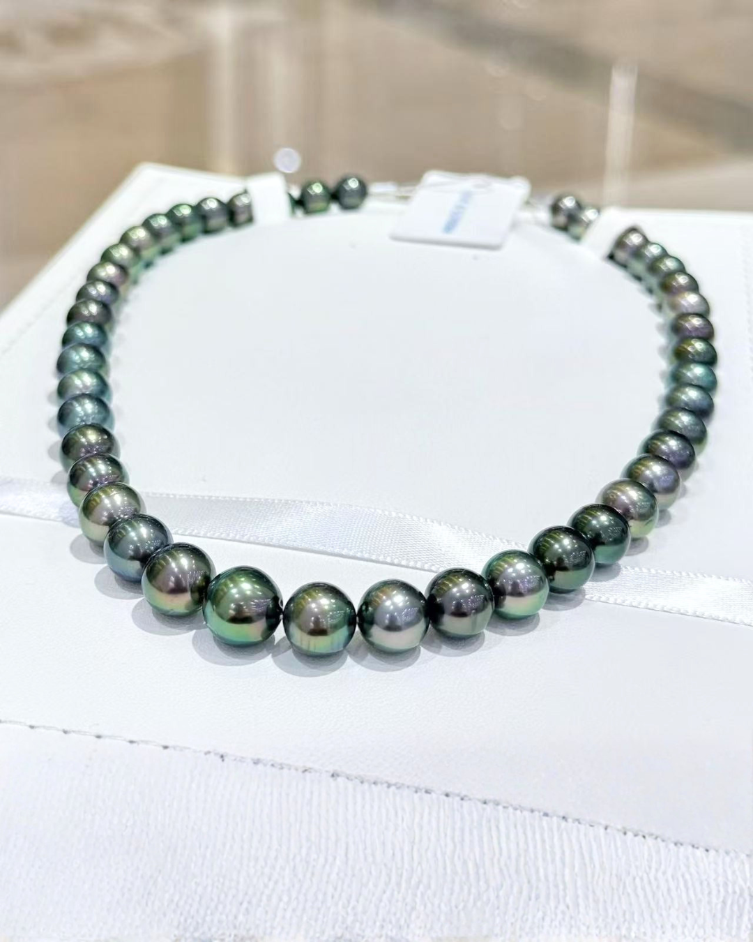 4A Tahitian Round Loose Strand - Peacock (8-10.8mm)