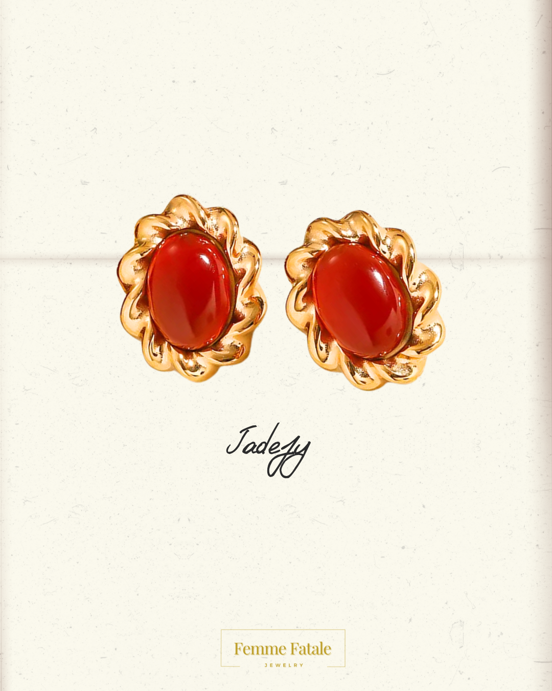 Jadefy earrings