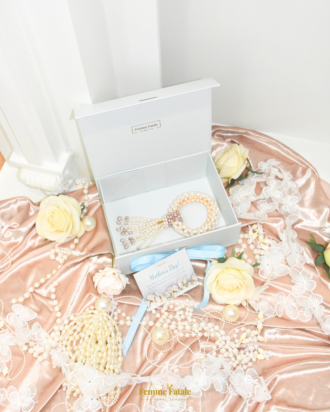 Mali Amour Freshwater Pearl Garland