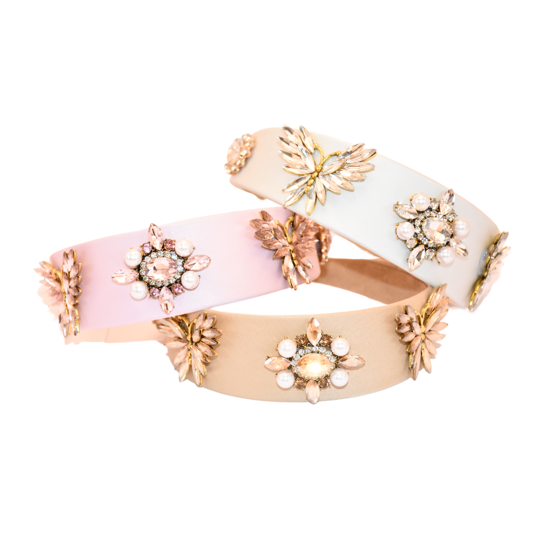 Royal Butterfly Diamond Crystal Headband