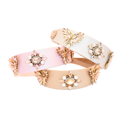 Royal Butterfly Diamond Crystal Headband