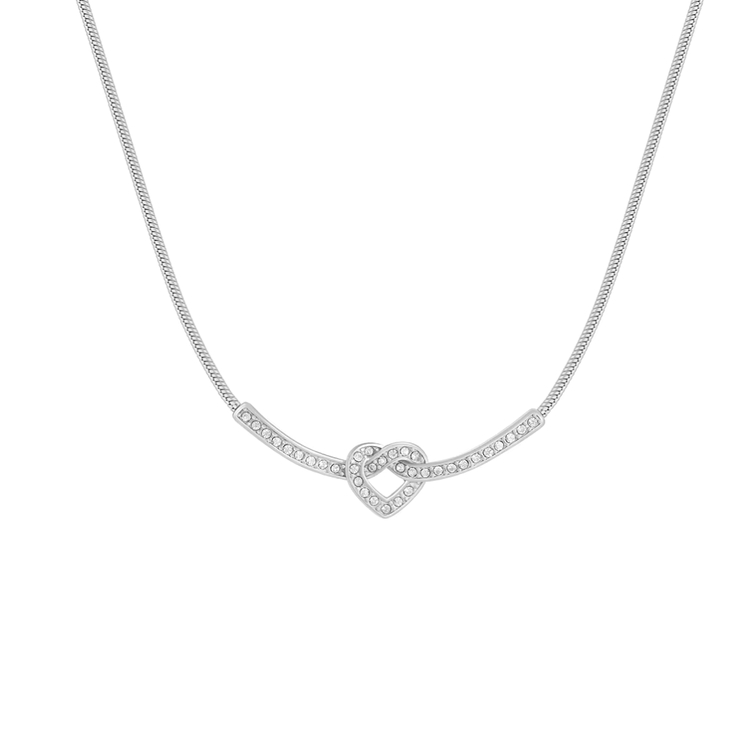 Infinite Love Zircon Pendant Necklace