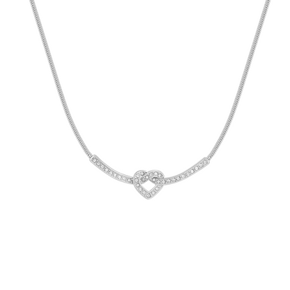 Infinite Love Zircon Pendant Necklace