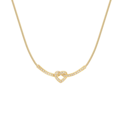 Infinite Love Zircon Pendant Necklace