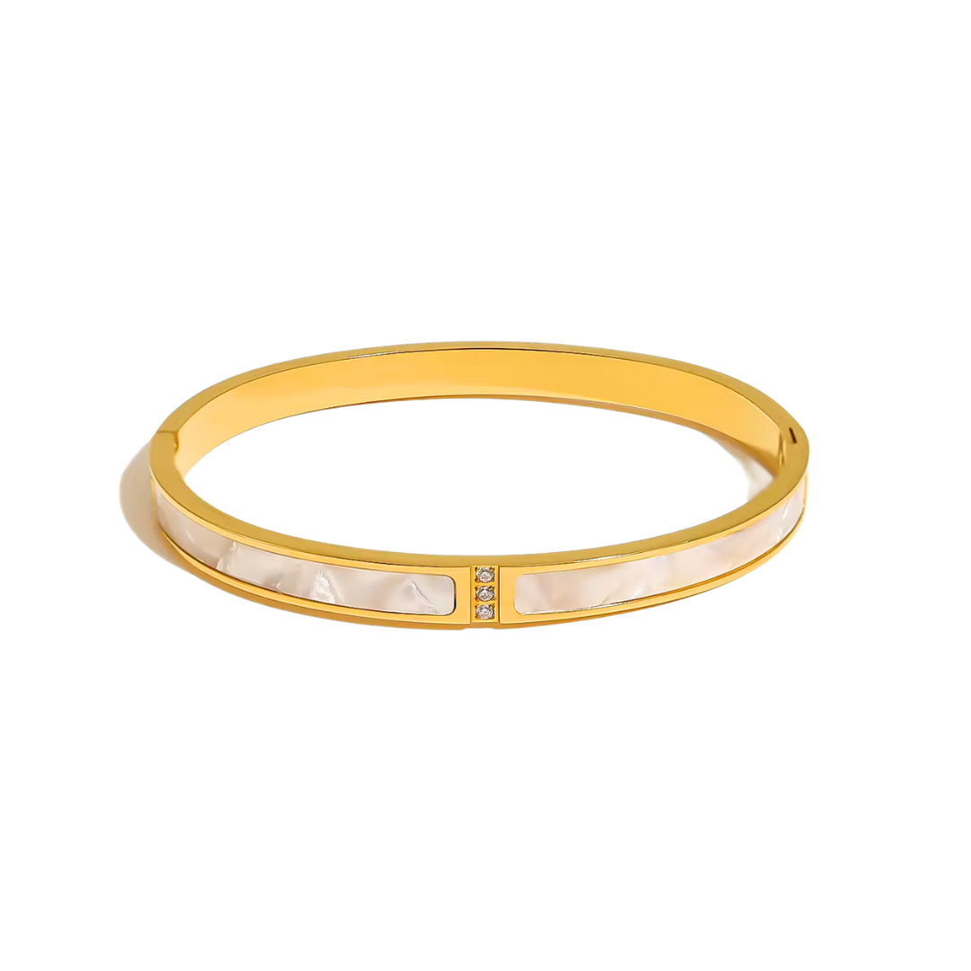 Mother of Pearl Elegance Bangle