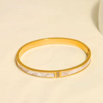 Mother of Pearl Elegance Bangle